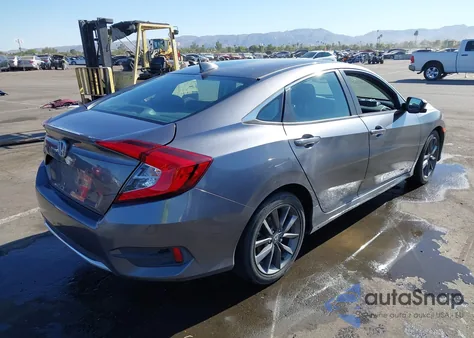 2020 Honda Civic Ex z USA, uszkodzony, nr VIN 19XFC1F36LE202393